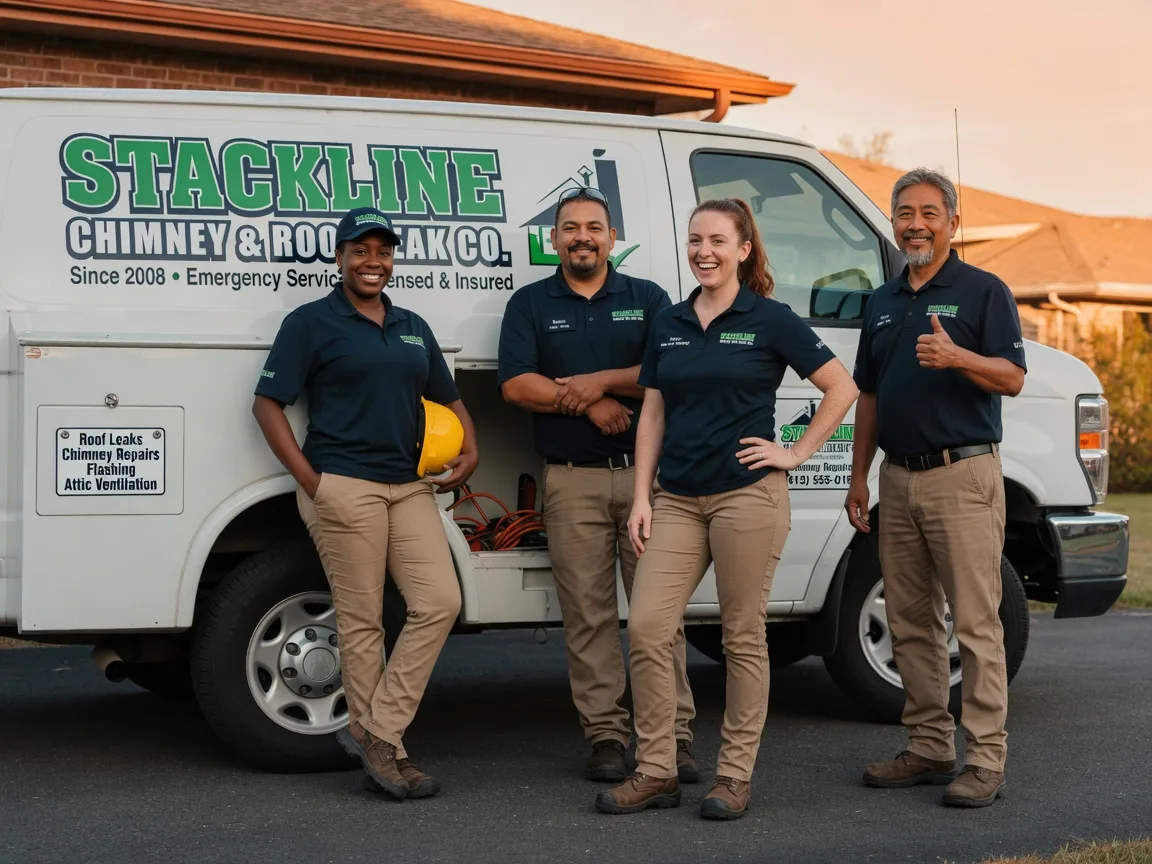 Chimney flashing repair company in Green Forest, AR